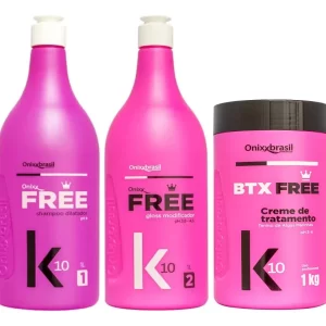 Kit Progressiva Onixx Free+Botox Blond Onixx Brasil 3x1L