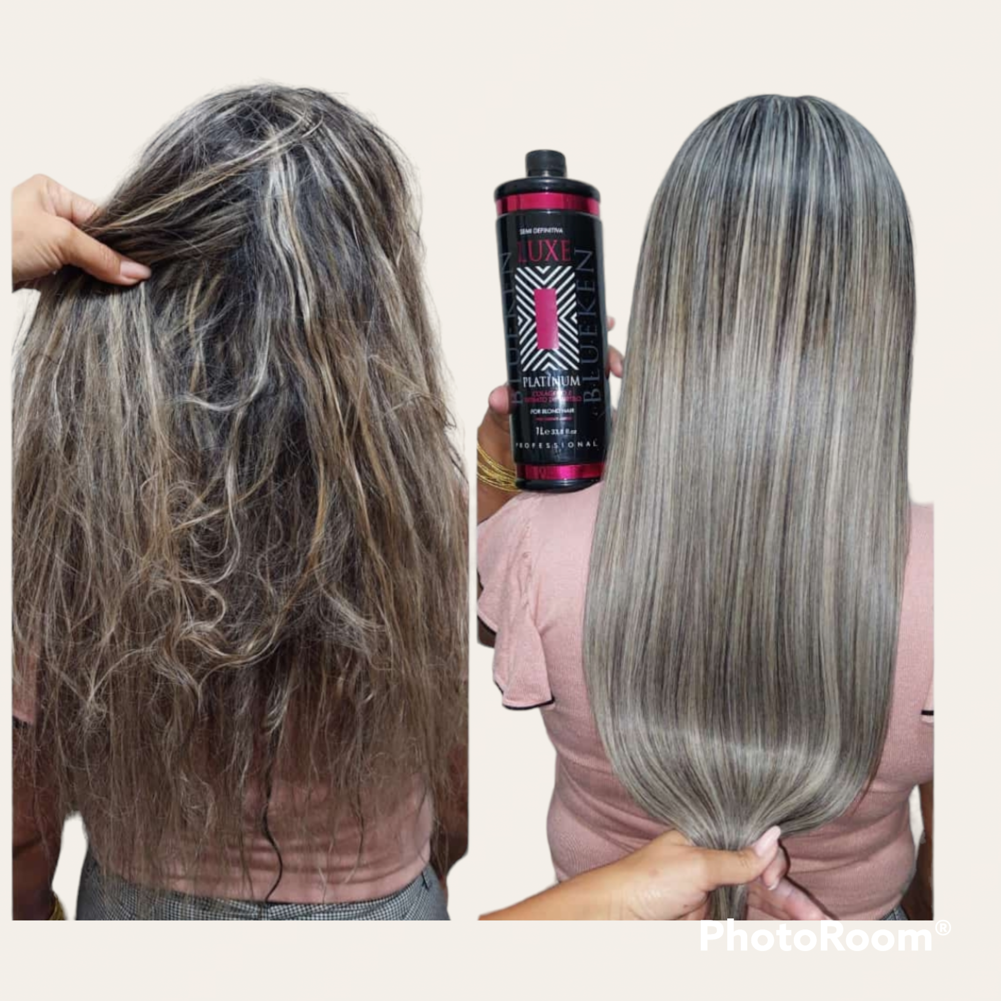 Semi Definitiva Luxe Platinun Blueken 1L - Imagem 3