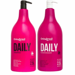 Daily Macadâmia - Kit de Shampoo + Condicionador 2,5 litros | Uso diário em lavatório