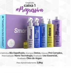 Kit Alisamento para Cabelo SmartLiss Cosméticos
